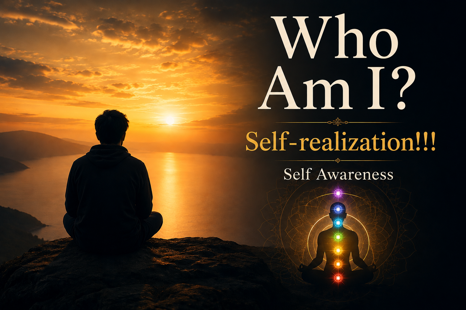 Who Am I? Self-realization!!!